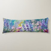 Coussins Longs Oreiller Fantaisie Fleur Sauvage (Devant)