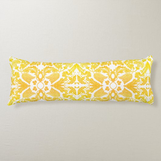 Coussins Longs Oreiller Fleurs et Soleil (Devant)