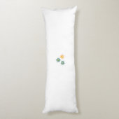 Coussins Longs Oreiller Floral pour le Corps | Décoration Minimal (Dos (Vertical))