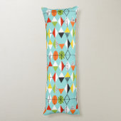 Coussins Longs Oreiller Motif Arlequin Retro (Dos (Vertical))