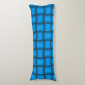 Coussins Longs Oreiller pour corps de ruban bleu Aqua (Devant (Vertical))