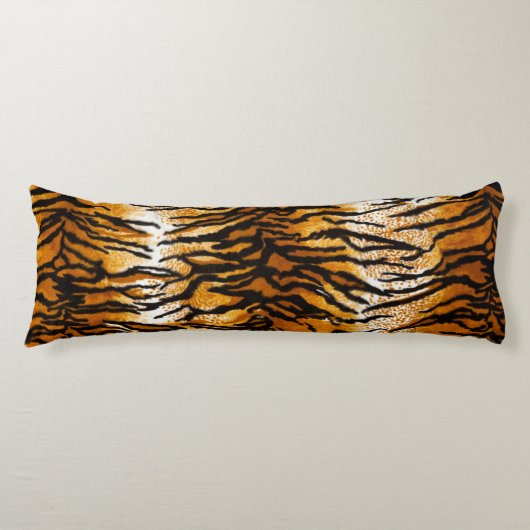 Coussins Longs Oreiller pour corps d'impression Tan & Or Exotic (Devant)