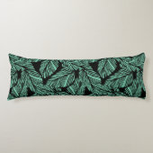Coussins Longs Oreiller pour corps d'impression tropical (Devant)