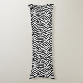 Coussins Longs Oreiller pour corps d'impression Zebra (devant Vertical)