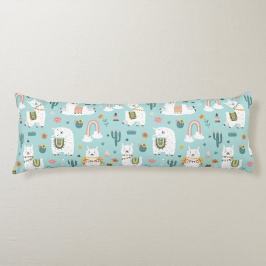 Coussins Longs Oreiller pour corps Motif Llama (Devant)