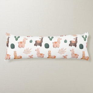 Coussins Longs Oreiller pour corps Motif Llama