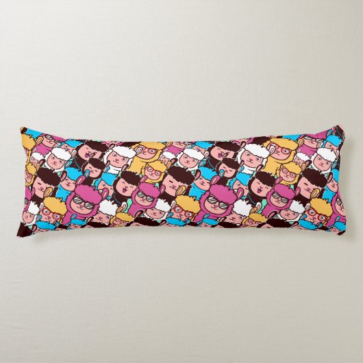 Coussins Longs Oreiller pour corps Motif Llama (Devant)