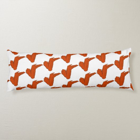 Coussins Longs Oreiller pour le corps de poule (Dos)