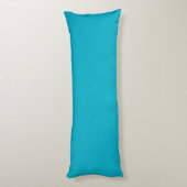 Coussins Longs oreiller rectangulaire turquoise vif (Dos (Vertical))