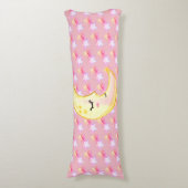 Coussins Longs Oreiller Sleeping Moon, Shooting Stars Body (devant Vertical)