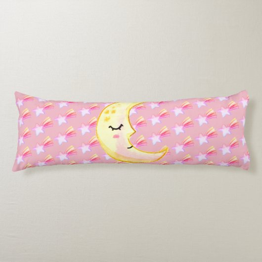 Coussins Longs Oreiller Sleeping Moon, Shooting Stars Body (Devant)