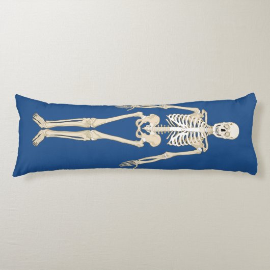 Coussins Longs Oreillers corps de squelette (Devant)