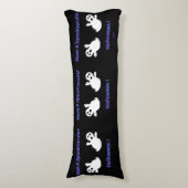 Coussins Longs Oreillers de corps de fantômes tactiles (Devant (Vertical))