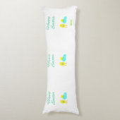 Coussins Longs Oreillers de corps de Hatchs de Pâques (Devant (Vertical))