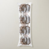 Coussins Longs Oreillers de corps d'écureuils doux (Devant (Vertical))