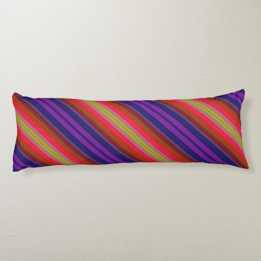 Coussins Longs Oreillers pour corps arc-en-ciel (Dos)