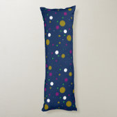 Coussins Longs Oreillers pour corps de Confetti chromatique (Dos (Vertical))