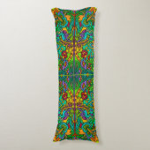Coussins Longs Oriental Motif Aquarelle V + vos idées (Devant (Vertical))