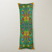 Coussins Longs Oriental Motif Aquarelle V + vos idées (Dos (Vertical))