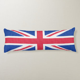 Coussins Longs Original cross-stitch design Union Jack