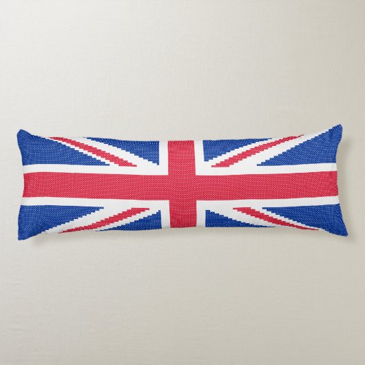 Coussins Longs Original cross-stitch design Union Jack (Dos)