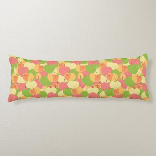 Coussins Longs Ornement avec des pommes (Devant)