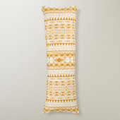 Coussins Longs Ornement de Bohême 30122020 Orange (Devant (Vertical))