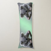 Coussins Longs Ours de koala (Devant (Vertical))