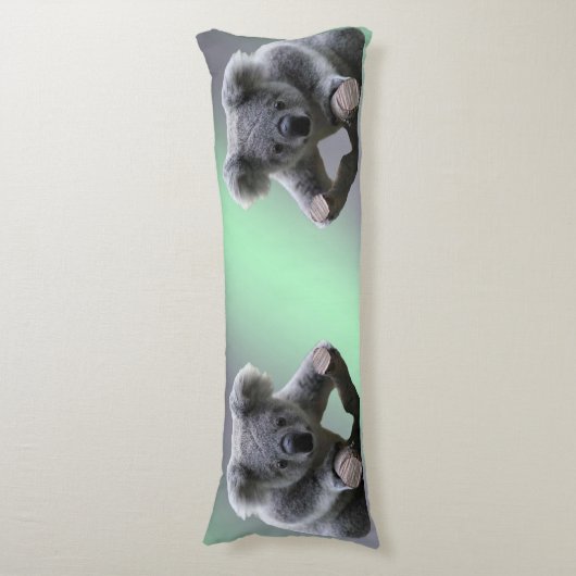Coussins Longs Ours de koala (Devant (Vertical))
