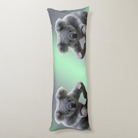 Coussins Longs Ours de koala (Dos (Vertical))