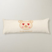Coussins Longs Ours en peluche mignon (Dos)