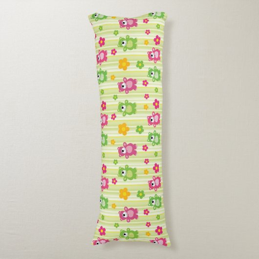 Coussins Longs Ours mignons (Devant (Vertical))