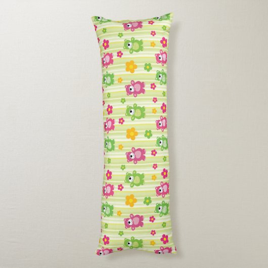 Coussins Longs Ours mignons (Dos (Vertical))