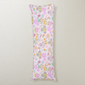 Coussins Longs Owl Pastel Pink (Devant (Vertical))