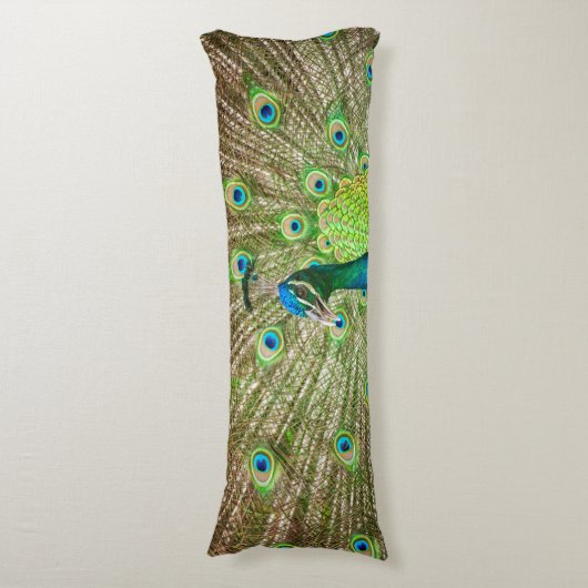 Coussins Longs Pacock (Devant (Vertical))