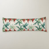 Coussins Longs Pagode intemporelle Bois Corail Botanique (Dos)