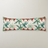 Coussins Longs Pagode intemporelle Bois Corail Botanique (Devant)