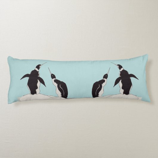 Coussins Longs paires de pingouins (Dos)