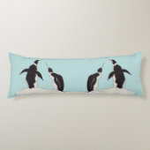 Coussins Longs paires de pingouins (Devant)