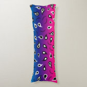 Coussins Longs Paisley Rainbow (Devant (Vertical))