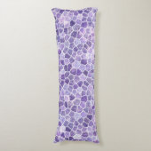 Coussins Longs Pale Lilac Et Patchwork Coblé Violet Terrazo Pa (Devant (Vertical))