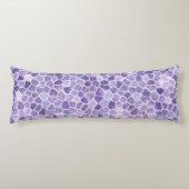 Coussins Longs Pale Lilac Et Patchwork Coblé Violet Terrazo Pa (Devant)