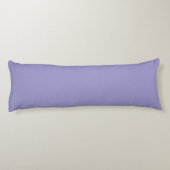 Coussins Longs Pale Violet Blanc Classé Courbé Lavage Signature (Dos)