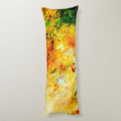 Coussins Longs Palette Artiste Colorée (Dos (Vertical))