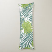 Coussins Longs Palm Tree Fronds Peinture hawaïenne (Dos (Vertical))