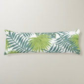 Coussins Longs Palm Tree Fronds Peinture hawaïenne (Devant)