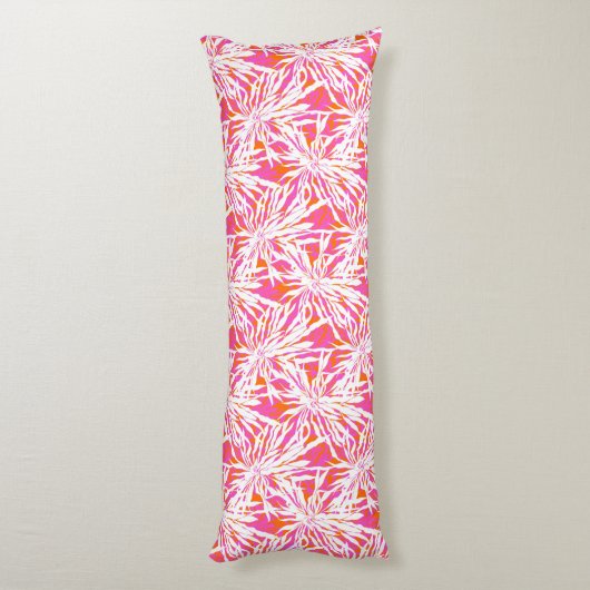 Coussins Longs Palmettes tropicales (Dos (Vertical))