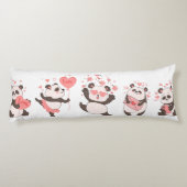 Coussins Longs Panda Love (Dos)