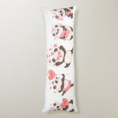 Coussins Longs Panda Love (Dos (Vertical))