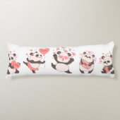 Coussins Longs Panda Love (Devant)